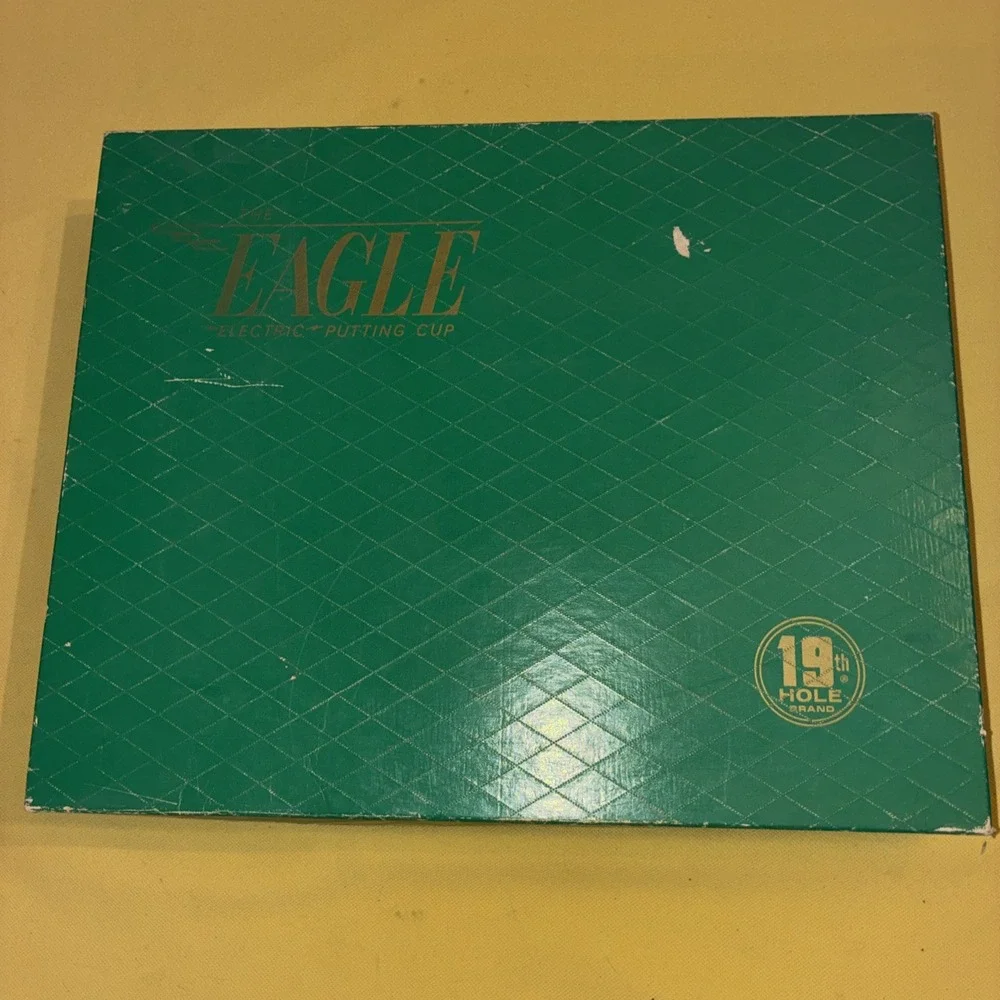 Vintage 19th Hole Eagle Electric Putting Cup w 